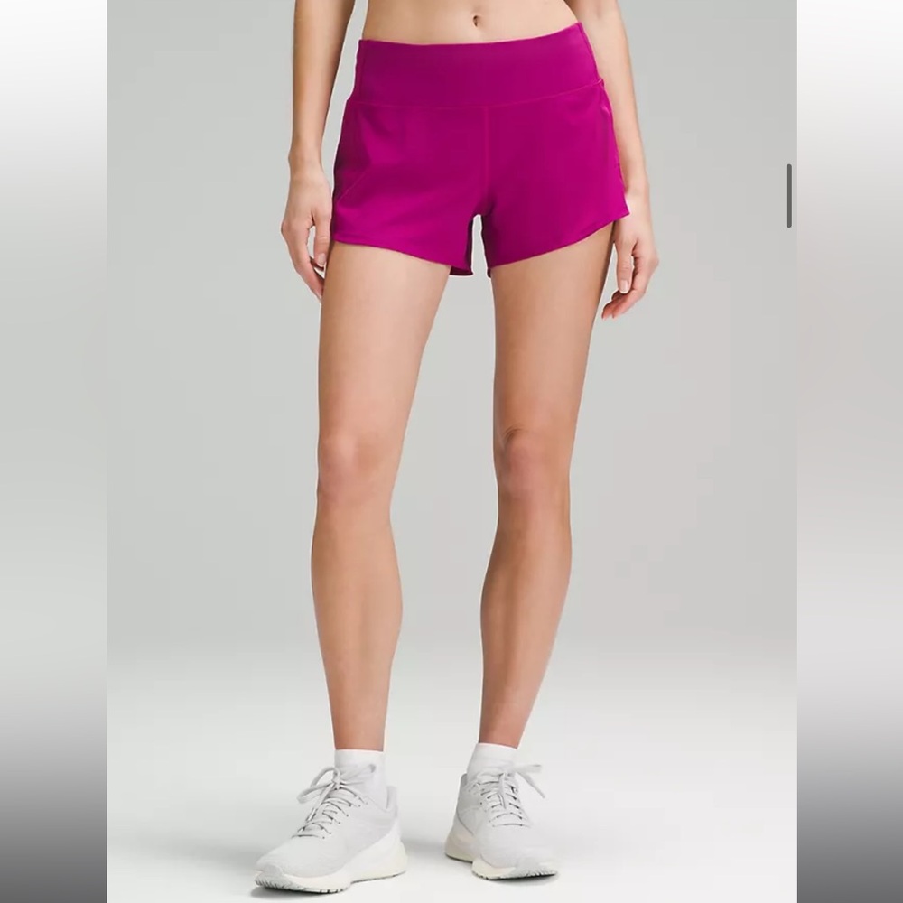 LULULEMON Speed-Up Mid-Rise Lined Short 4”